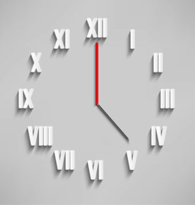 שעון קיר גדול